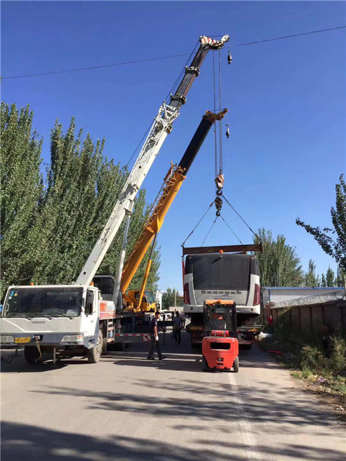 庆城县港口集装箱搬运案例